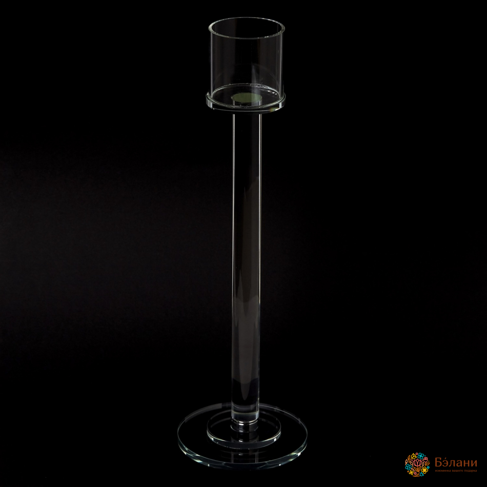 Свічник скляний "Single Universe" M | 5