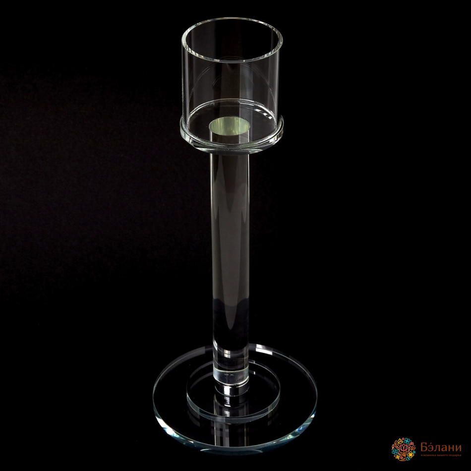 Подсвечник стеклянный "Single Universe" S | 5