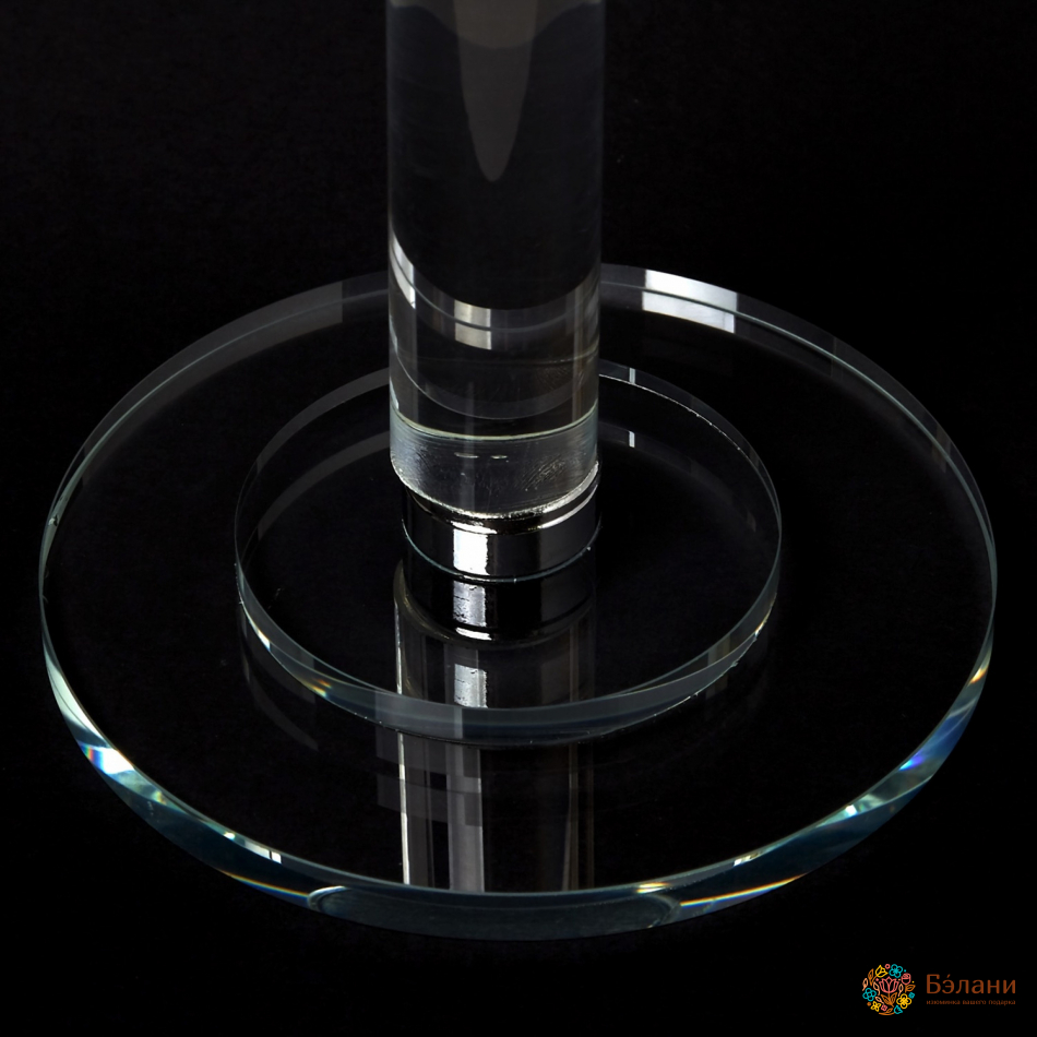 Подсвечник стеклянный "Single Universe" S | 4