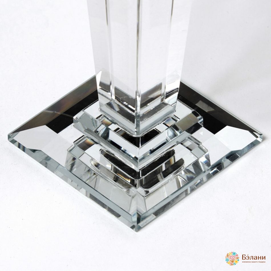 Подсвечник стеклянный "Heel" M | 5