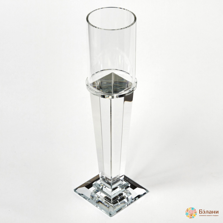 Подсвечник стеклянный "Heel" S | 4