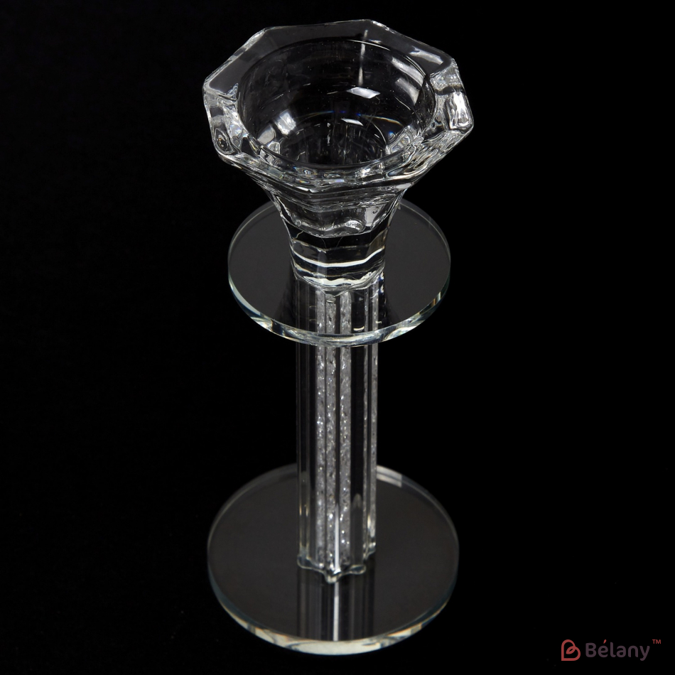 Подсвечник стеклянный "Conical" M | 2