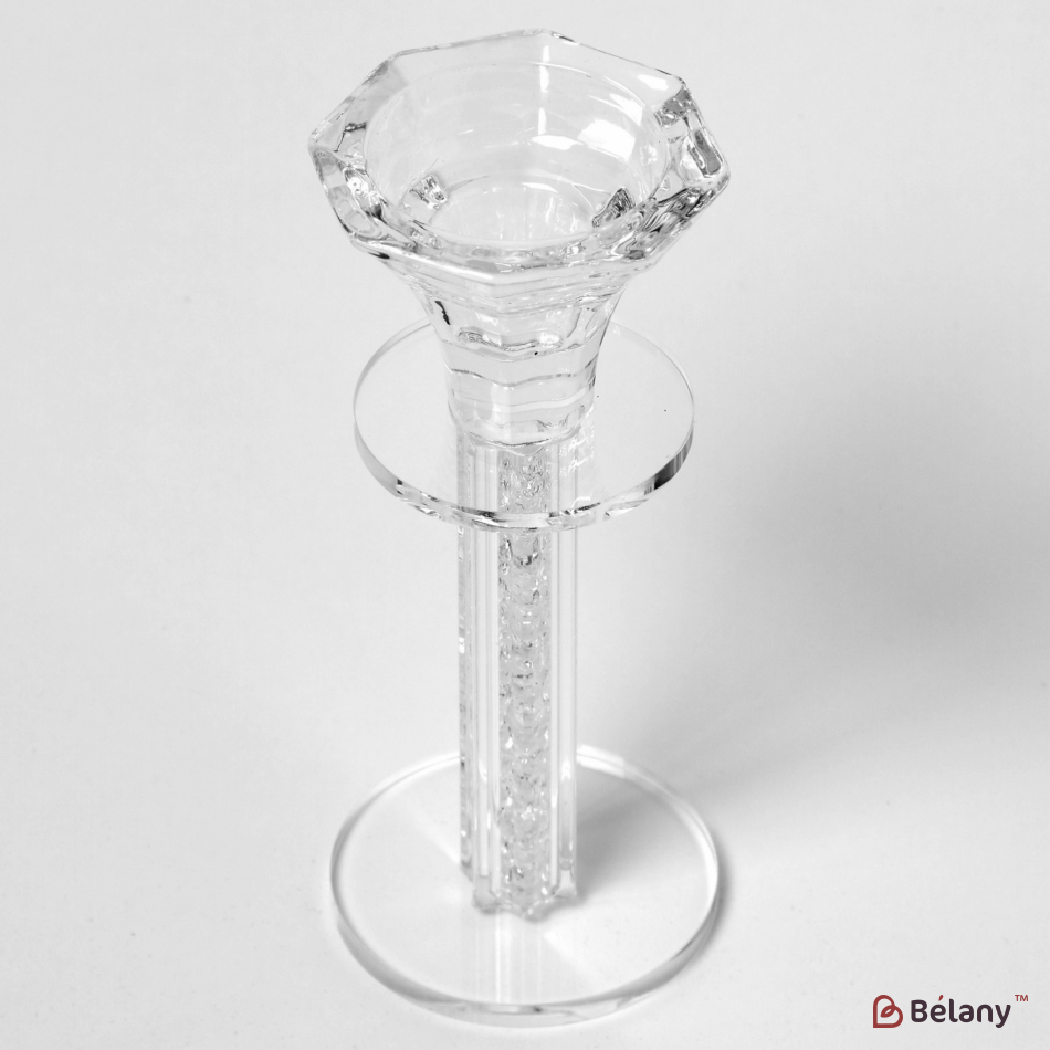 Подсвечник стеклянный "Conical" M | 3