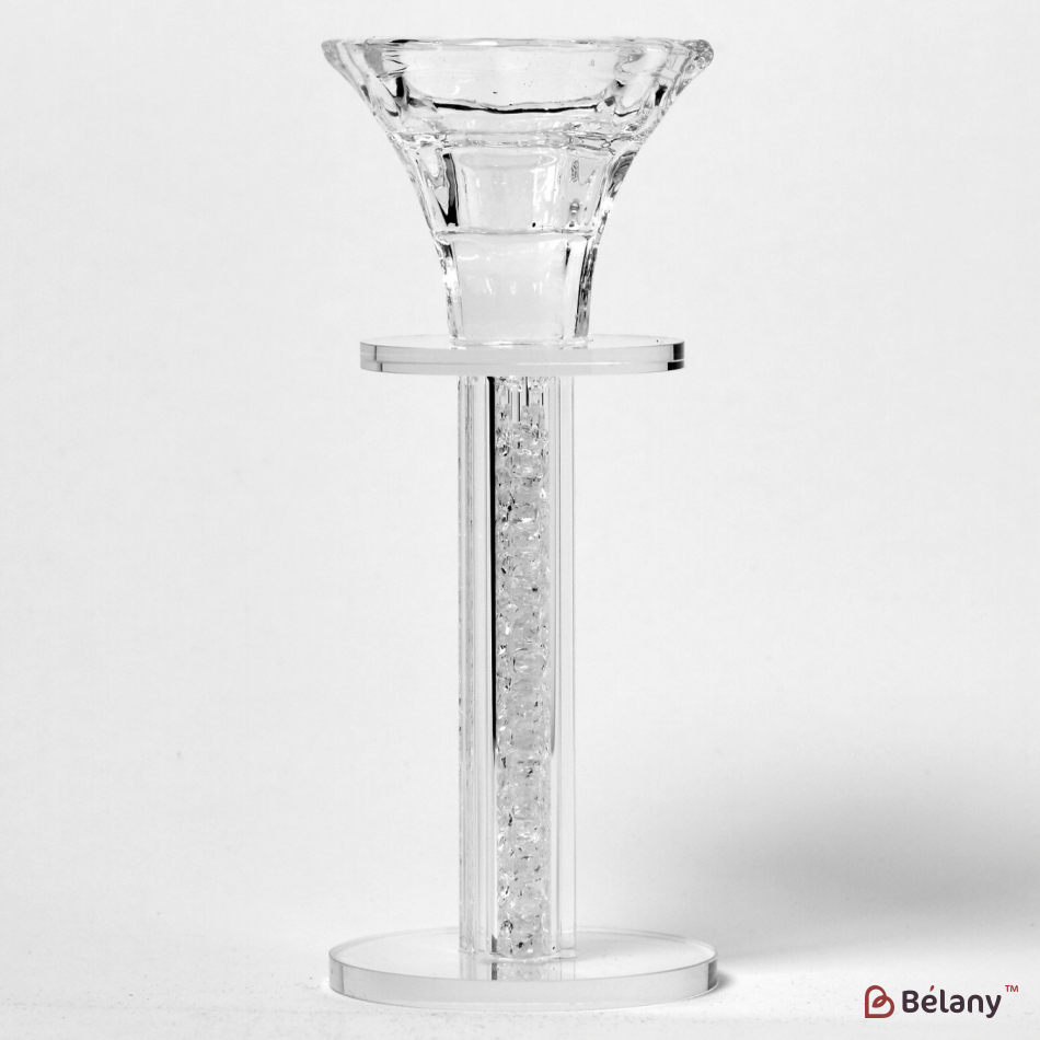 Подсвечник стеклянный "Conical" M | 4