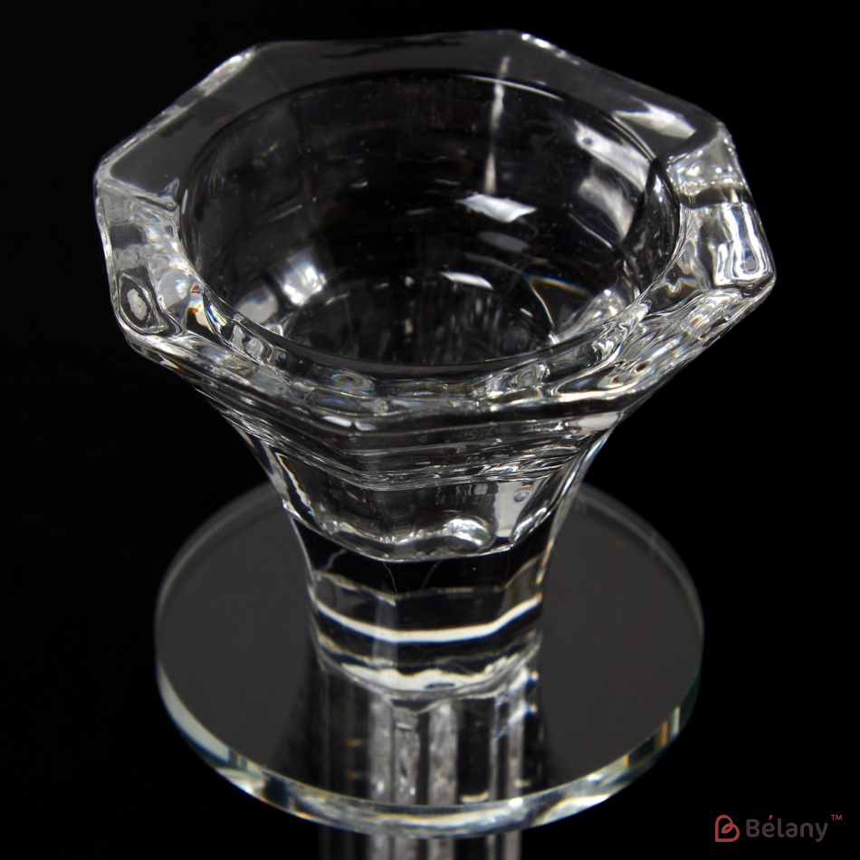 Подсвечник стеклянный "Conical" M | 5