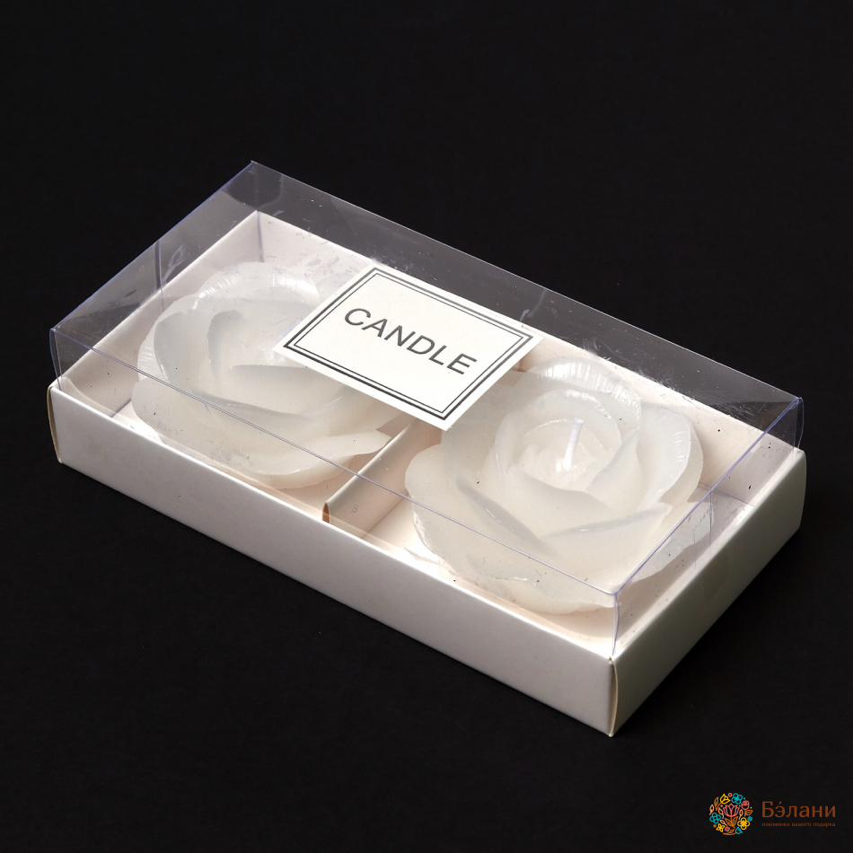 Свечи "Little Rose" 2шт. | 5