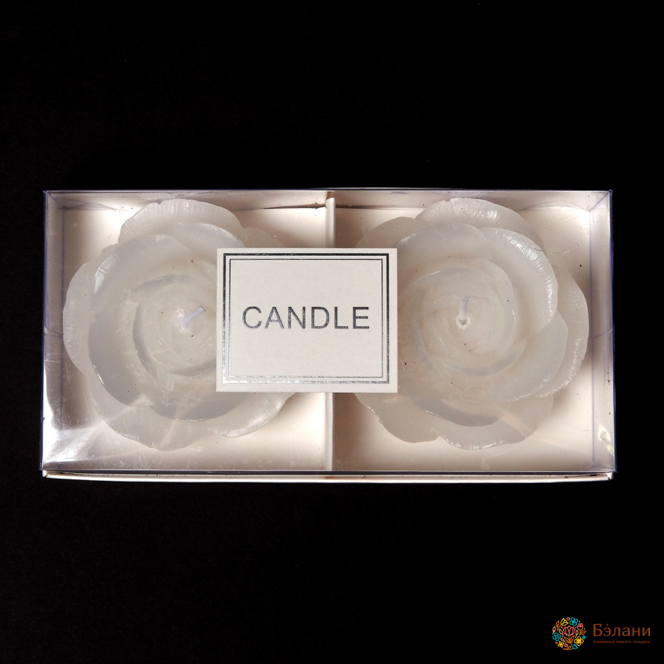 Свечи "Little Rose" 2шт. | 2