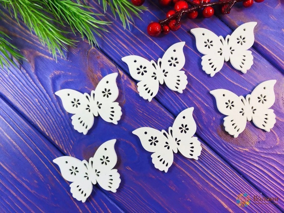 Комплект дерев'яного орігамі "Метелики" | 2