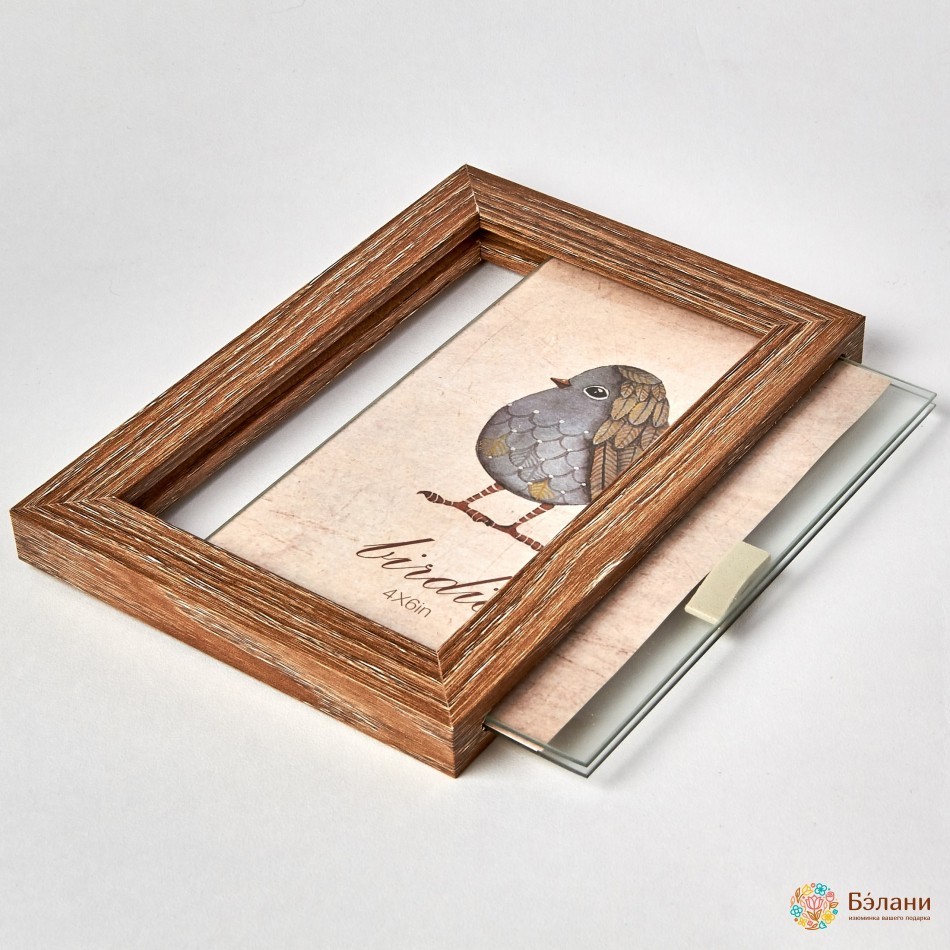 Фоторамка "Home" светлое дерево | 2