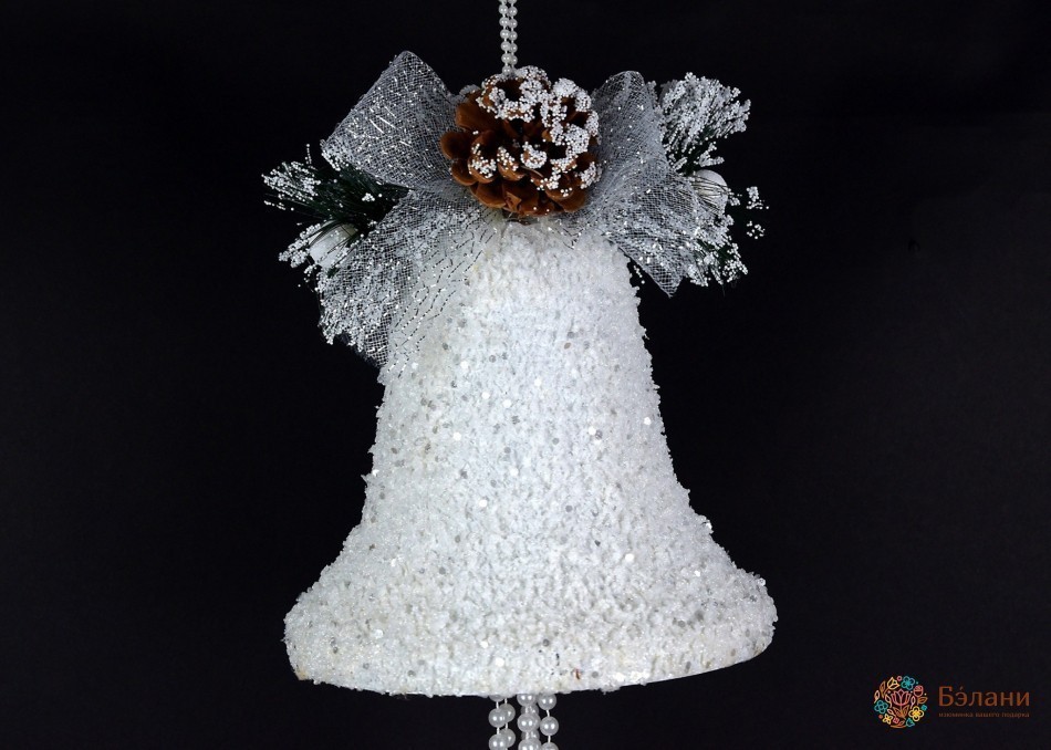 Декор підвісний "Дзвон з шишками" | 2