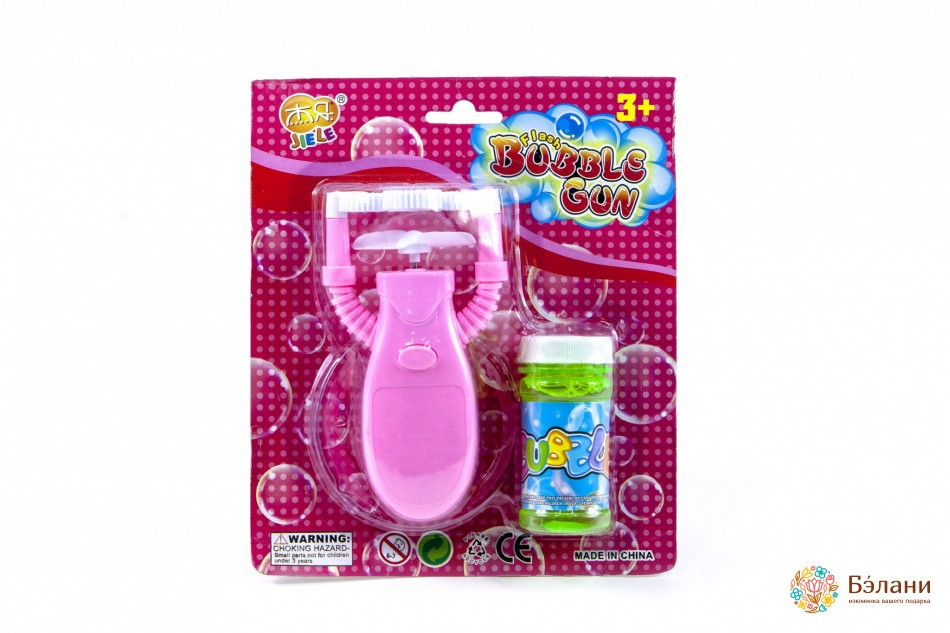 Пістолет для мильних бульбашок електричний | 2